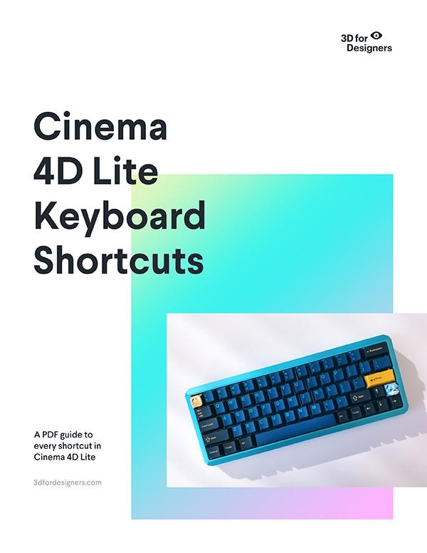 cinema 4d shortcut keys list